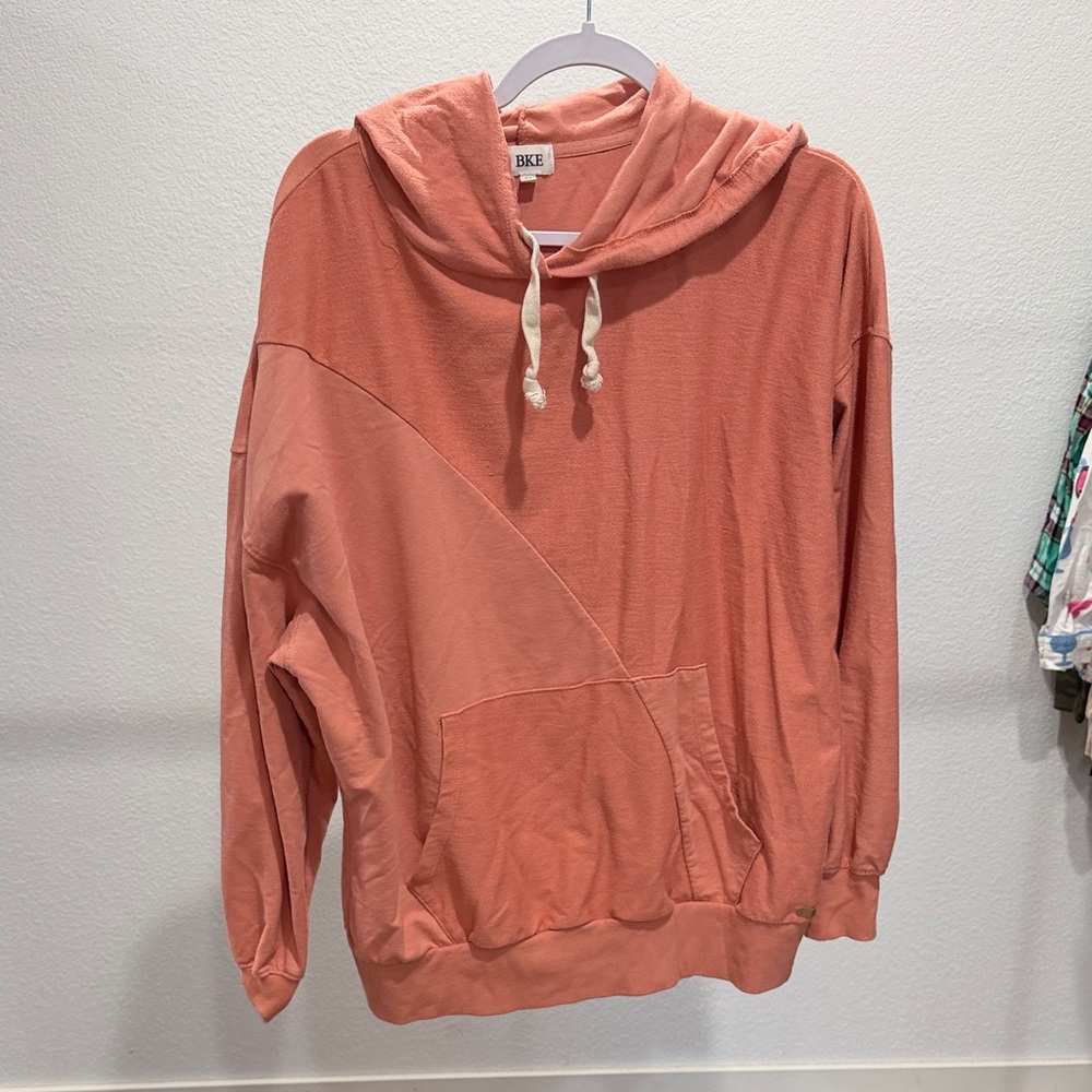 BKE Women's Peach Hoodie Sweater